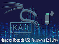 Membuat Bootable USB Persistence Kali Linux